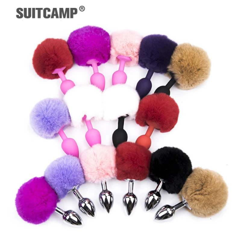 Rabbit Girl Fitness Accessories Equipments Sports Entertainment Gym Workout Body Building Sexy Plush Tail For Women