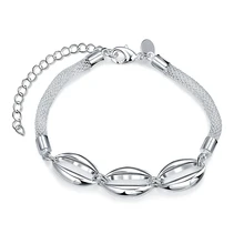 Винтажные Шаровые Круглые шаровары, браслет, 925 пробы, серебро, женские браслеты, ювелирные изделия высокого качества, рекламная распродажа