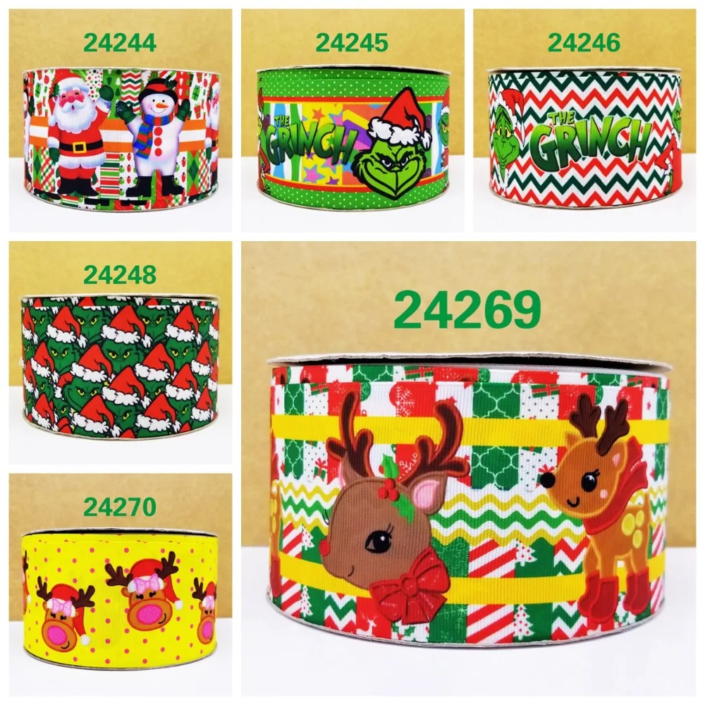 

Free shipping 50 yard cartoon sport printed grosgrain ribbon 24270