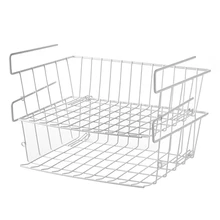 Складываемая железная подвесная корзина ambry, 2 подвесной кухонный стеллаж для общежития, многослойная вешалка Lu 4247