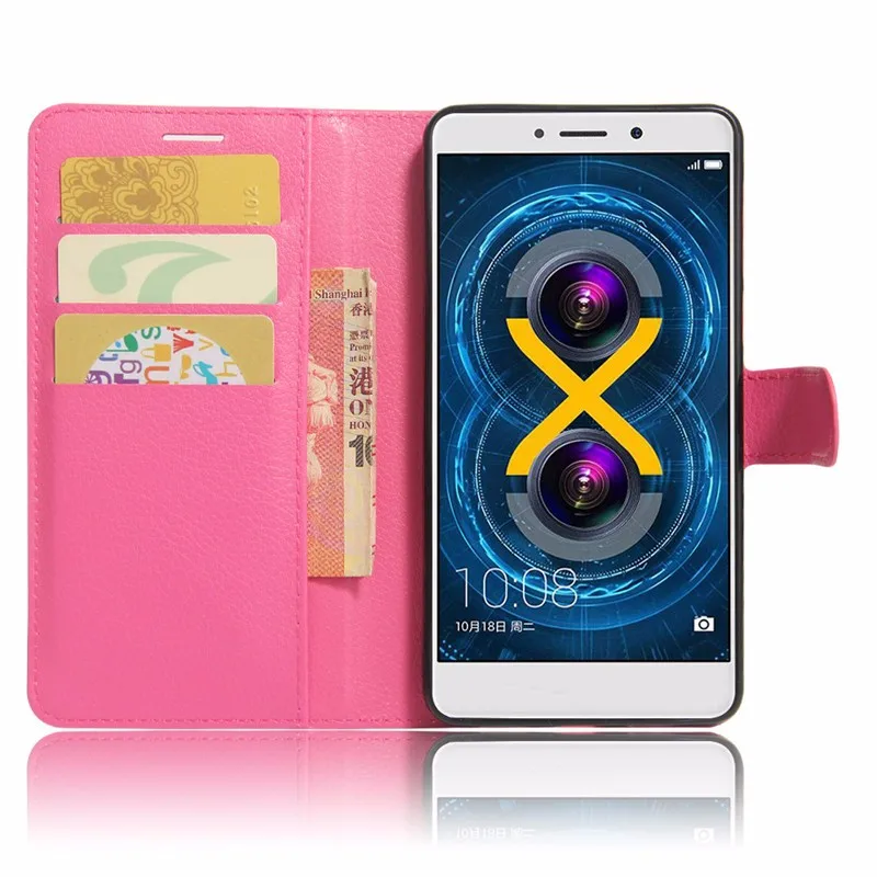 For Huawei BLL-21 Case 5.5 inch Wallet PU Leather Back Cover Phone Case For Huawei GR5 2017 BLL-21 Case Flip Silicone Bag (11)