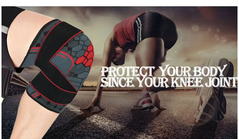 Бандаж для поддержки колена, эластичный бинт, защита, турмалиновая повязка на колено, наколенники, рукав, кепка, защита коленной чашечки, волейбол, баскетбол