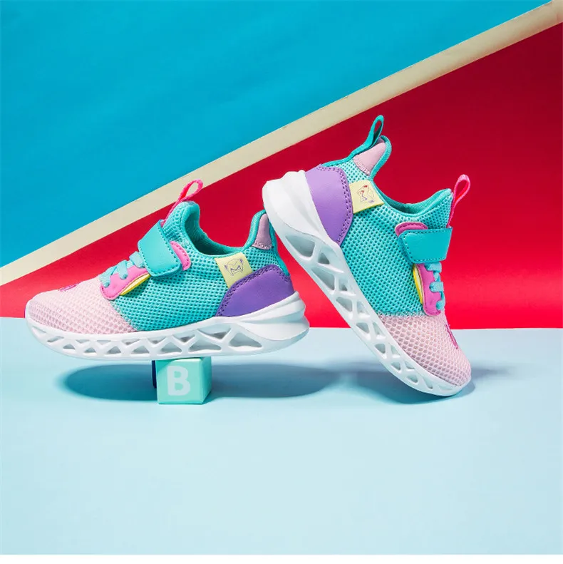 2019 Autumn Sneakers Kids Shoes For Girls Fashion Casual Children Shoes Girl Sport Running Child Shoes Chaussure Enfant (15)