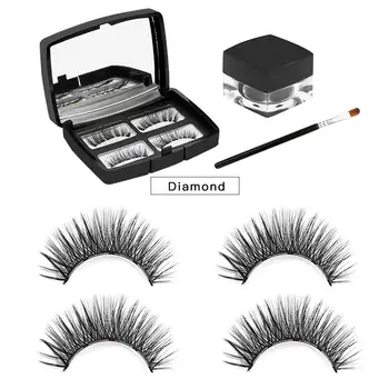 

2019 New Magnetic Eyeliner Cream Magnetic False Eyelashes Tweezer Set Waterproof Long Lasting Eyeliner