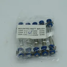 Новые 0.3 мм установленный Мэтт Кисточки синий Цвет Провода 10 шт./лот Jewelry установленный Мэтт Кисточки
