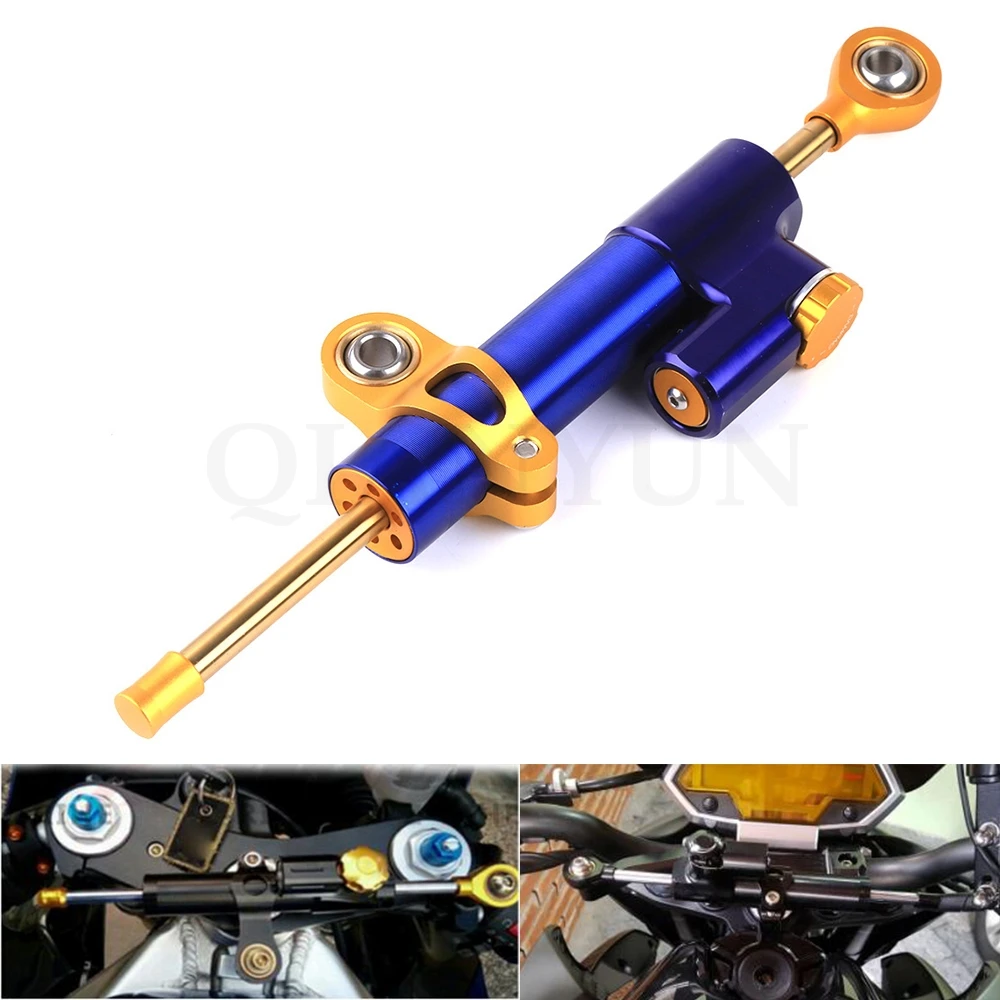 

Motorcycle Accessories Damper Steering StabilizerLinear Reversed Safety Control Bracket Mounting Support for Honda YAMAHA SUZUKI