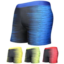 Полосатый узор мужские шорты для плавания купальный костюм плавание ming бассейн плавки трусы боксеры пляжные женский купальник для серфинга купальный костюм Одежда sunga mayo