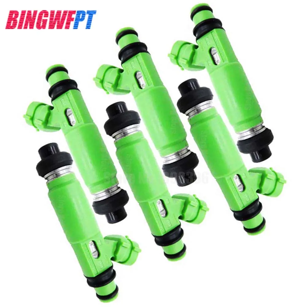 

6x Fuel Injectors For Mitsubishi Montero Sport 3.0L 6G72 1998-2003 MD332733 195500-3170 1955003170 Nozzle Injection