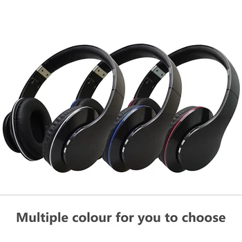 

BT875 Universal Wireless Headphones Bluetooth Headset with Microphone Support TF Card Foldable Earphones Stereo Music For Phones