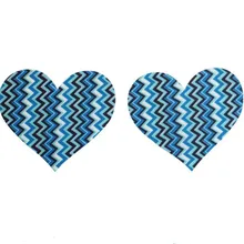 Сексуальный опыт волновой печати женские 1 пара(2 шт) самоклеющиеся водонепроницаемые одноразовые накладки на грудь крышка Pasties наклейки грудь