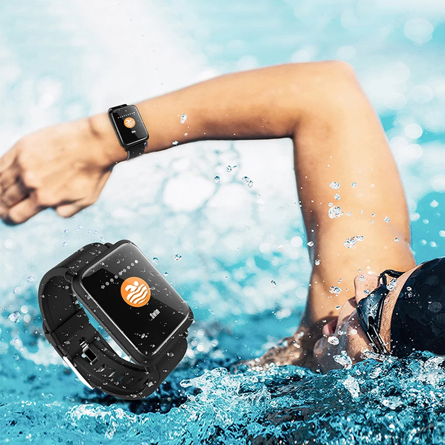  COLMI M28 Smart Watch IP68 Waterproof Heart Rate Blood Pressure Smartwatch for Xiaomi Android IOS P - 32945718251