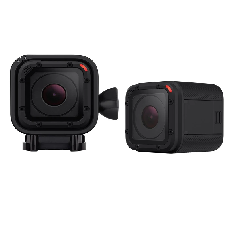 Floating Snorkeling waterproof Housing Frame protector Case with Base Wrist band for gopro 45 session Sports camera accessories set (4)