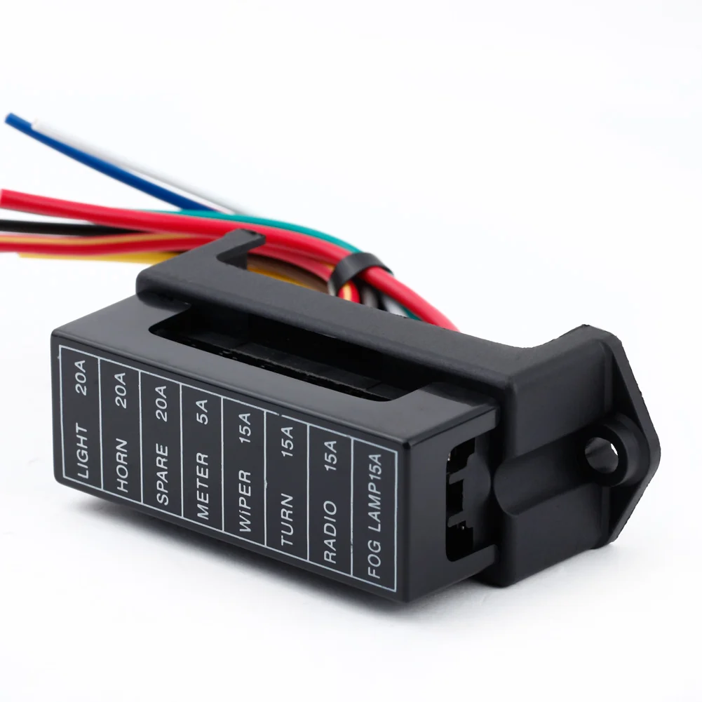 8 Way DC32V Fuse Holder Circuit Car Trailer Auto Blade Fuse Box Block Holder ATC ATO 2 input 8 ouput Wire-in Fuses from Automobiles & Motorcycles on ...