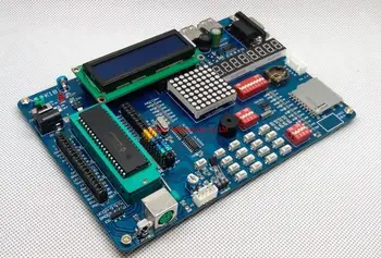 

PIC for PIC experimental development board / board K18 luxury package with A video tutorial PIC microcontroller learning board