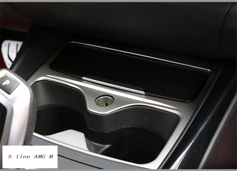 Стайлинга автомобилей интерьера держатель стакана воды панель декоративная накладка для BMW F20 1 серии 118i 120i 135i 2012- авто аксессуары