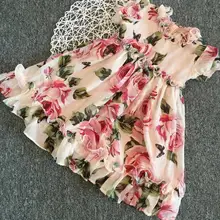 Платья с цветочным принтом для девочек, лето, детское праздничное платье высокого качества, детское платье, милые детские свадебные платья, одежда для девочек