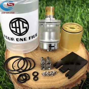 

FOUR ONE FIVE MOD 415 RTA atomizer electronic cigarette 2ML/4.5ML huge capacity 316SS 22mm diameter tank VS kayfu lite rta