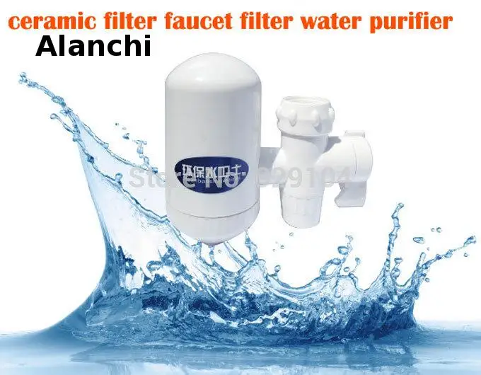 Портативный керамический фильтр кран фильтр очиститель воды, фильтр для воды ионизатор щелочной воды удаляет 99% загрязнений