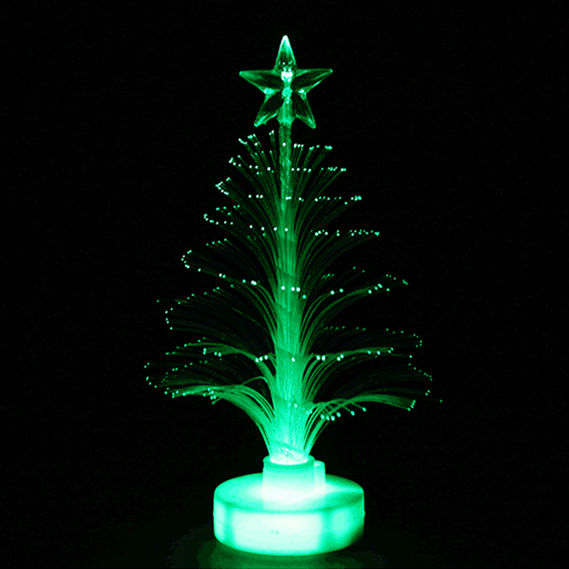 Светодиодный светильник для рождественской елки, меняющий цвет, мини-светильник для рождественской елки, домашний стол, вечерние настольные лампы, настольный ночник