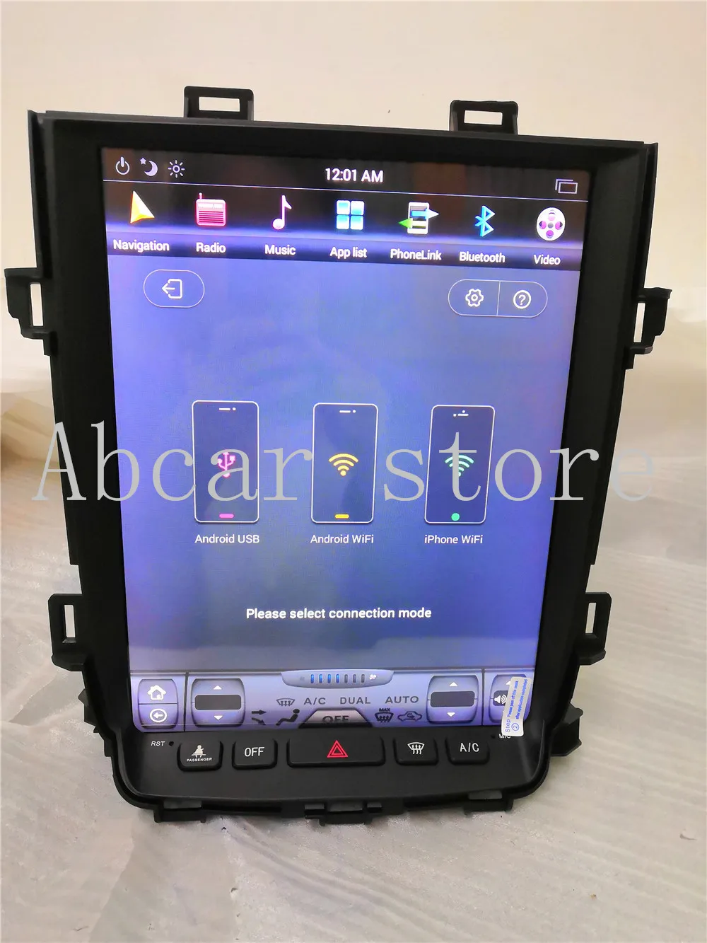 Clearance Tesla style Android 8.1 Car dvd player GPS Navigation For Toyota alphard Vellfire 20 series 2007-2014 PX6 IPS  JBL 18 speakers 6