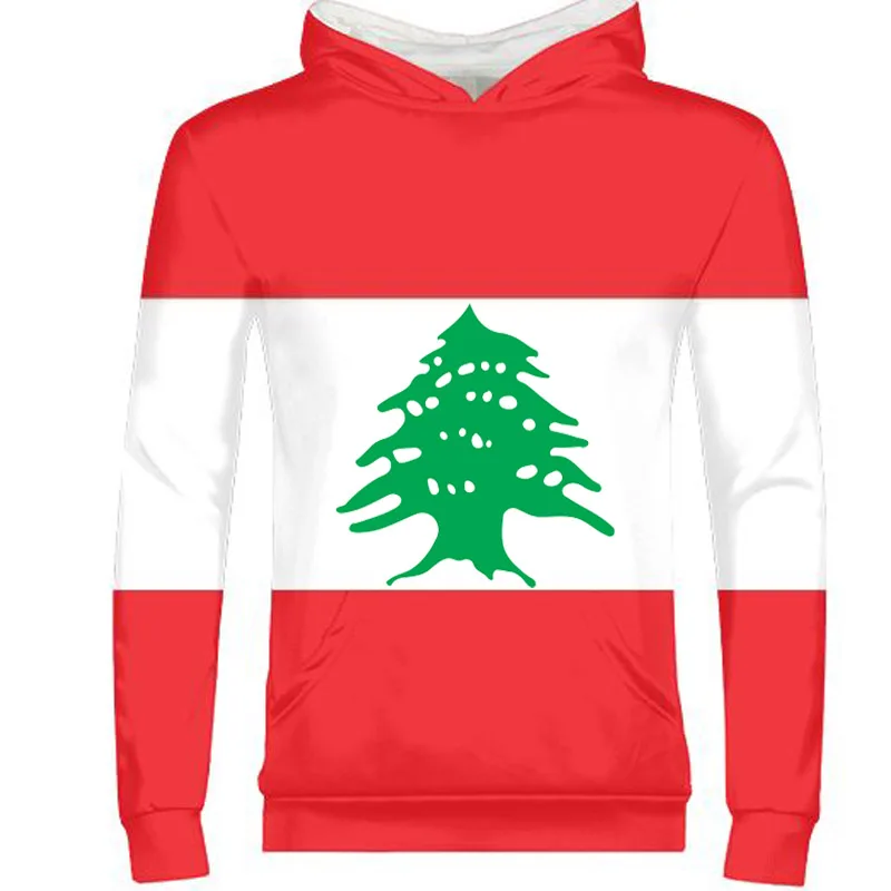 

LEBANON male custom name number lbn zipper sweatshirt nation flag lb republic arabic arab lebanese country print photo clothes