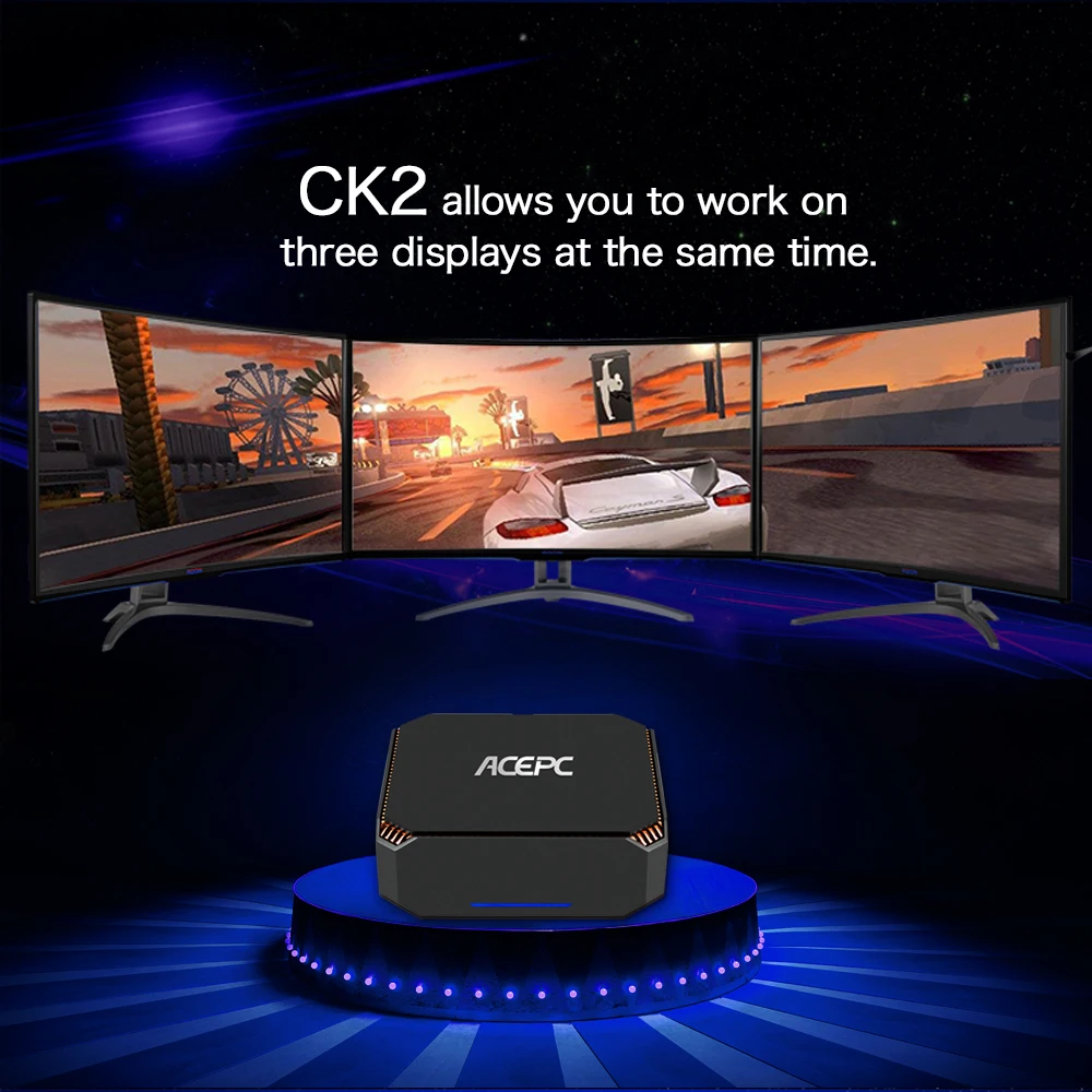 CK2 Intel Core мини-ПК DDR4 Win10 Настольный ПК Kaby Lake Core i5 7200U 7300U 2 ядра 4K 4 потока 2,5 ГГц Linux Windows игровой ПК
