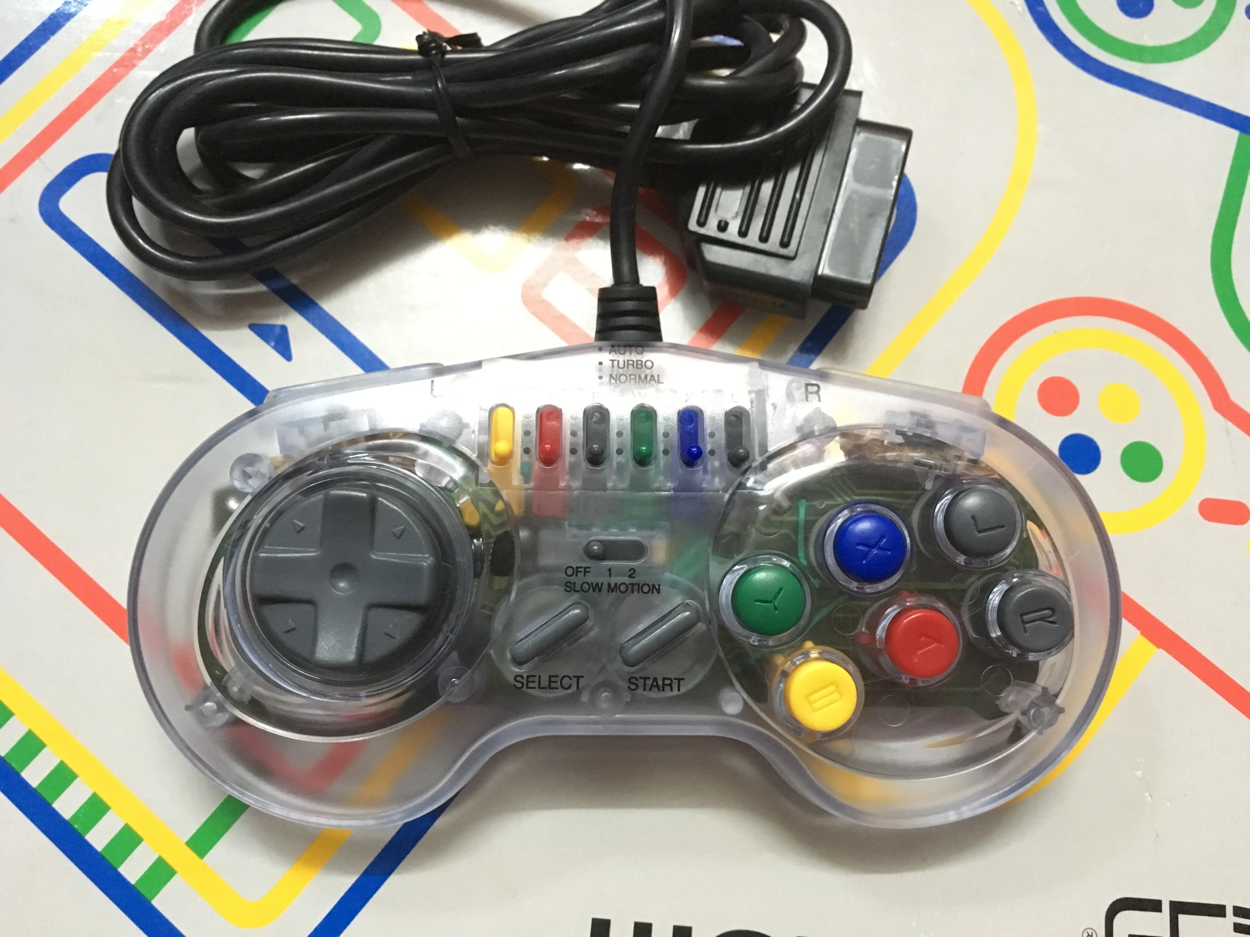 

16 Bit Controller for Super Nintendo SNES System Console Control Pad Joypad