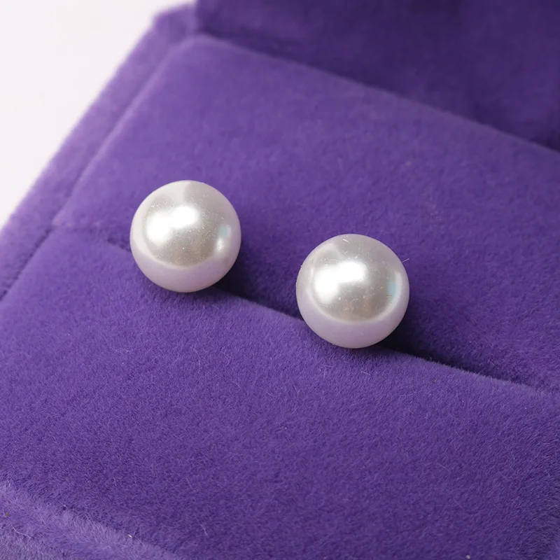 

New Fashion Stud Earring for Women Simulated Pearl White Ball Earrings Female Girls Jewelry Piercing Brincos Gifts Oorbellen