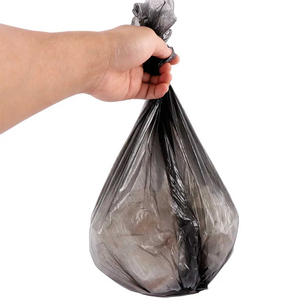 Flat Points Off Rubbish Trash Bags For Kitchen Can Thickening Disposable Garbage Trash Bags Home Office Use Dustbin Bag