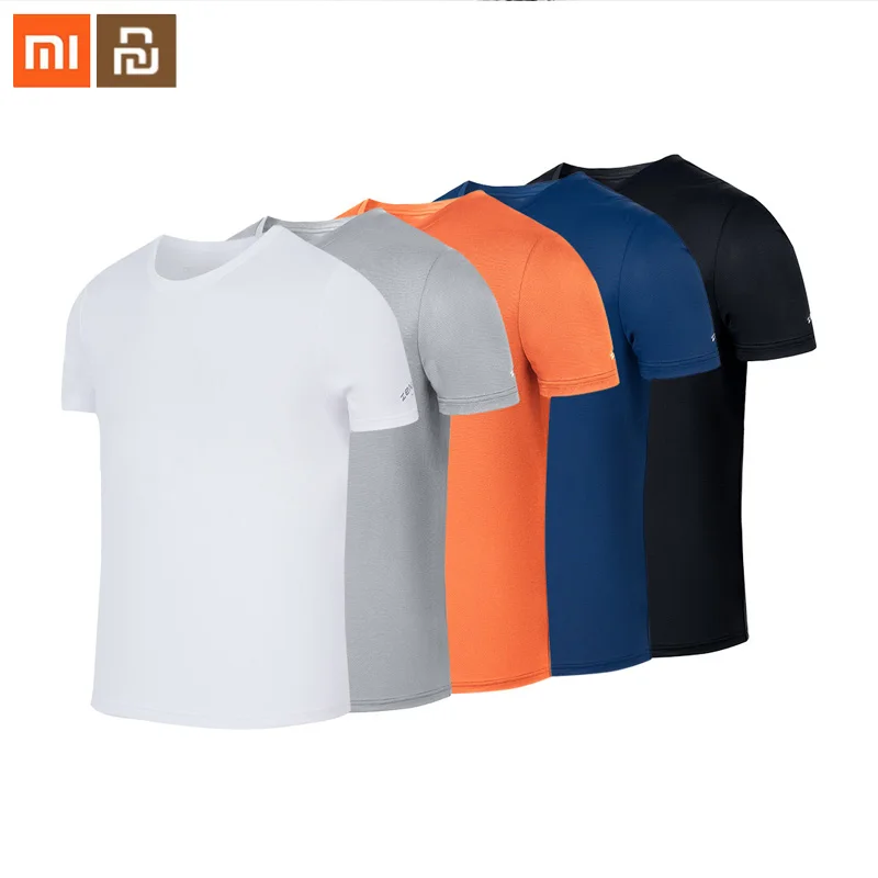 

Xiaomi ZENPH Quick Dry light Breathable Short Sleeved Sports Comfortable Finess Sport T-shirts quick-drying shirt for man woman