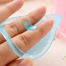 Средство для мытья лица 1 шт. высокое качество случайный Цвет Мягкая силиконовая очистка пор для лица щетка Скраб отшелушиватель удаление черных точек