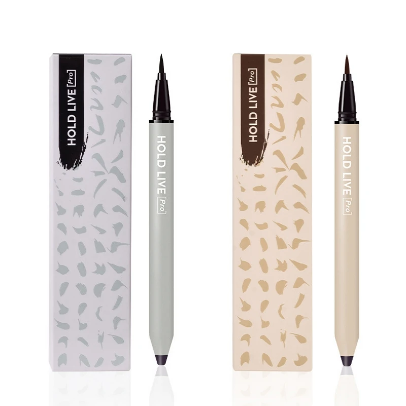 

2 Colors Black Eyeliner Pencil Waterproof Pen Precision Long-lasting Liquid Eye Liner Smooth Make Up Tools