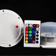 1 шт.* RGBW цвет с литиевой батареей под настольным освещением для украшения свадебной вечеринки