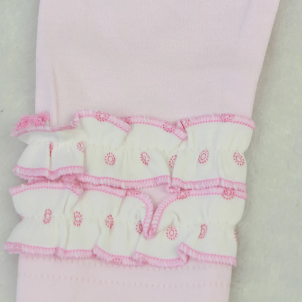 New Arivals Dotted Romper Dress Headband Clothes Set for 22''-23'' New Baby Girl Dress Up Outfit Dollfle Dolls Accessories
