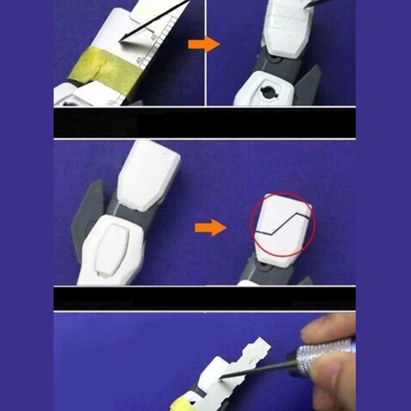 

Scribe Line Model Tool Stainless Steel 1 Set of 6pcs/Set Scriber Craft Guild Board Masking Tape 7.5*60mm High quality