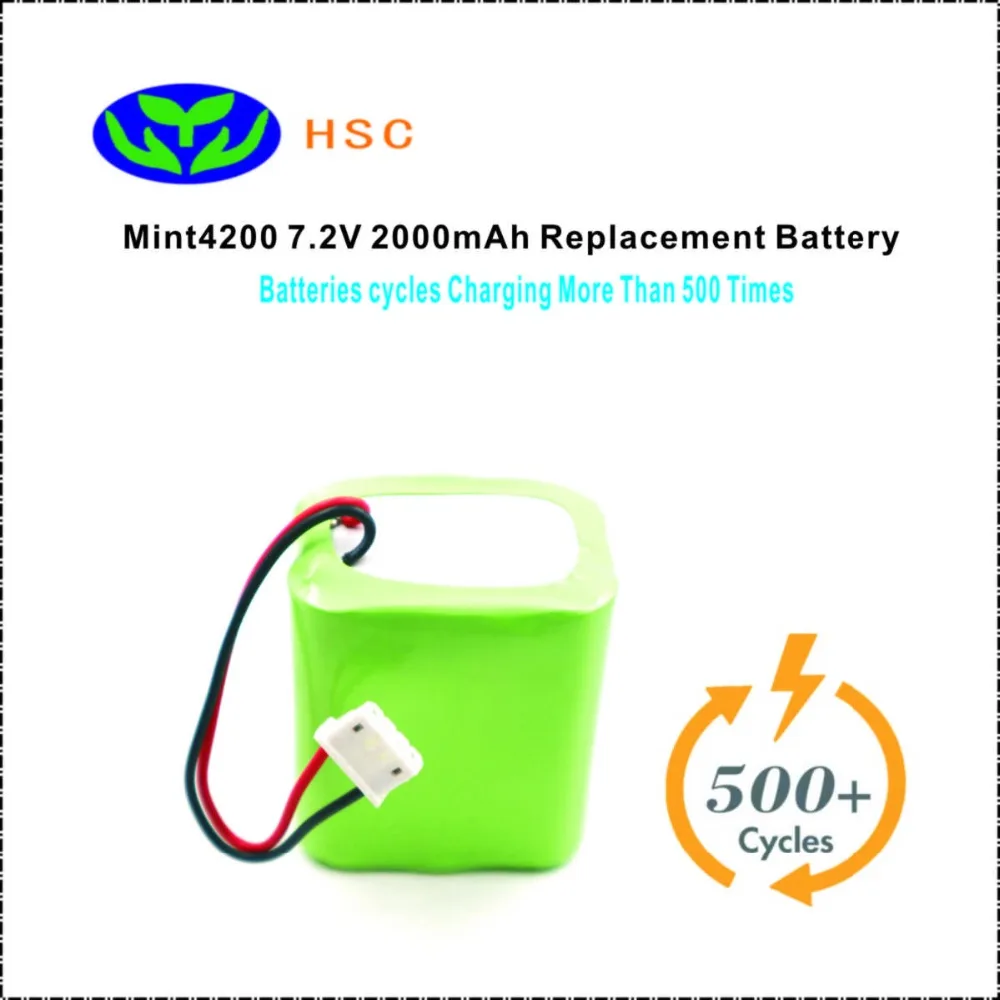Mint4200 2000 мАч 7,2 в NiMh батарея замена iRob Braava CS-DM6780VX, CSDM6780VX, GPHC152M07 аккумулятор