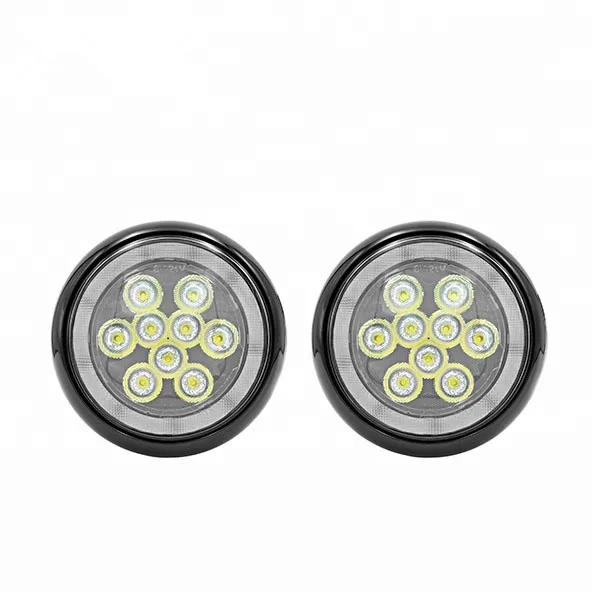 

12V 2-in-1 Function Chrome Black Lens2nd 3rd Generation Min Coop LED Rally driving drl DRL Daytime Running Lights Lamp