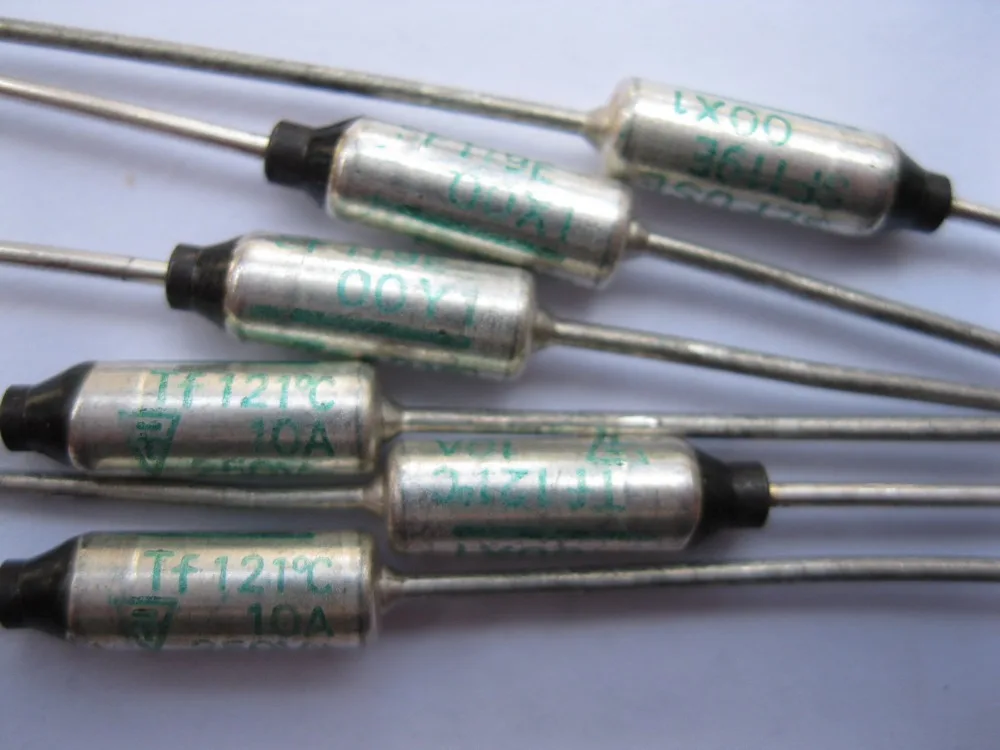 Термопредохранитель Microtemp 121C с отключением 10А 250В 12 шт. в упаковке|microtemp thermal