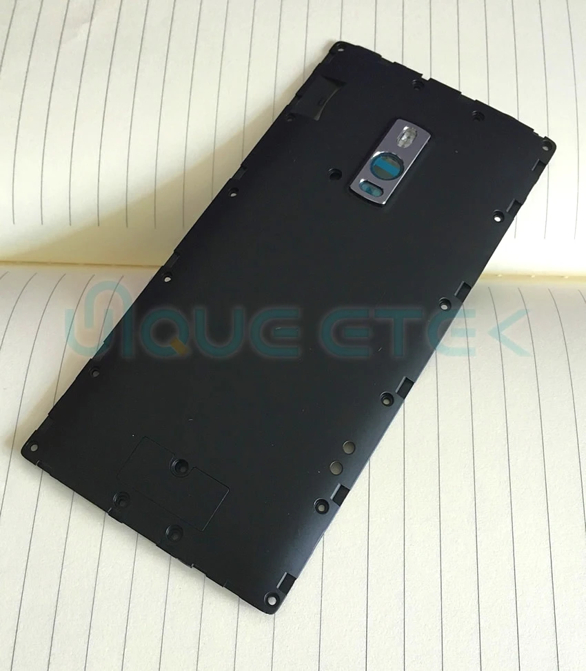 

Genuine New Replacement Housing Plastic Back Middle Frame Back Cover Frame With Camera Lens Ring Holder For Oneplus 2 Two