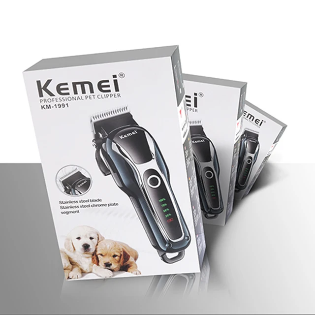 100-240v rechargeable professional dog hair trimmer for cat cutter grooming machine hair remover animal hair clipper for pet 6