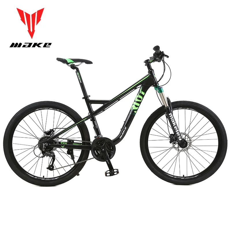 MAKE горный велосипед алюминиевая рама Shimano 27 скоростей 5&quot колеса гидравлические
