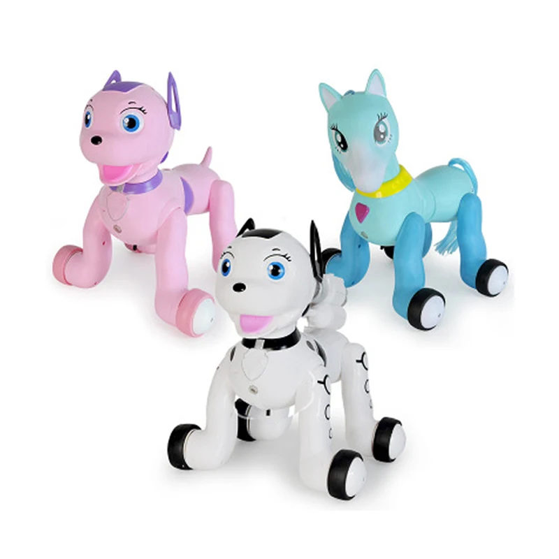 

Electric Smart Remote Control Robot Dog/Horse Projection Toy RC Music Shine Light Walking Intelligent Educational Puppy Toys