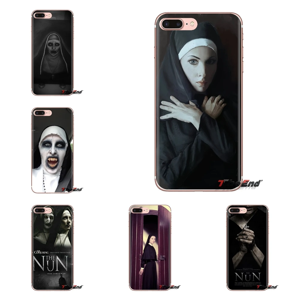 

For Huawei G7 G8 P7 P8 P9 P10 P20 P30 Lite Mini Pro P Smart Plus 2017 2018 2019 Transparent Soft Cases Covers The Nun