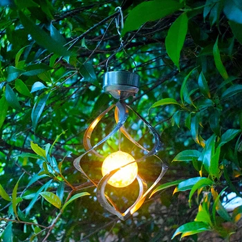 

LED Solar Lamp Solar Powered Color-Changing Wind Chime LED Light Home Garden Decor Solar Lightings Outdoor Lamp Decoration