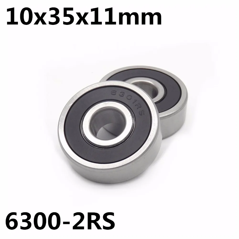 6300RS two side rubber seals bearing 6300-rs ball bearings 6300rs 2QTY 