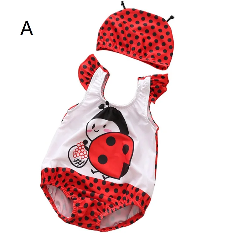 Cartoon Children One-Piece Suits Lovely Children Swimsuit Kids Swimsuit One-Piece Swimming Suit Baby Swimwear