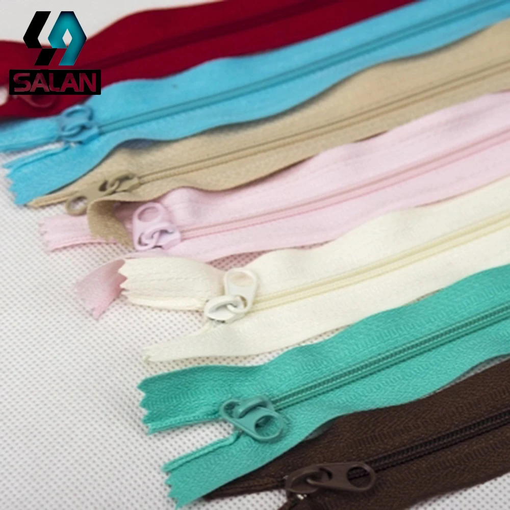 3 resin zipper jacket zipper down jacket zipper 20 cm long hand bag DIY materialin Zippers from