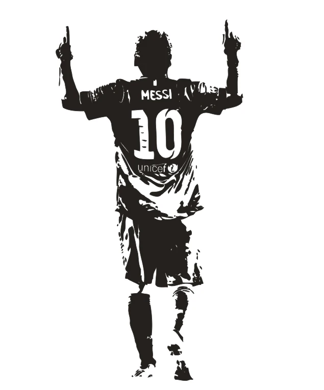 Vinyl-Wall-Sticker-Football-Player-Wall-Decal-Messi-Soccer-Football-Star-Wallpaper-Removable-Vinyl-Messi-Wall