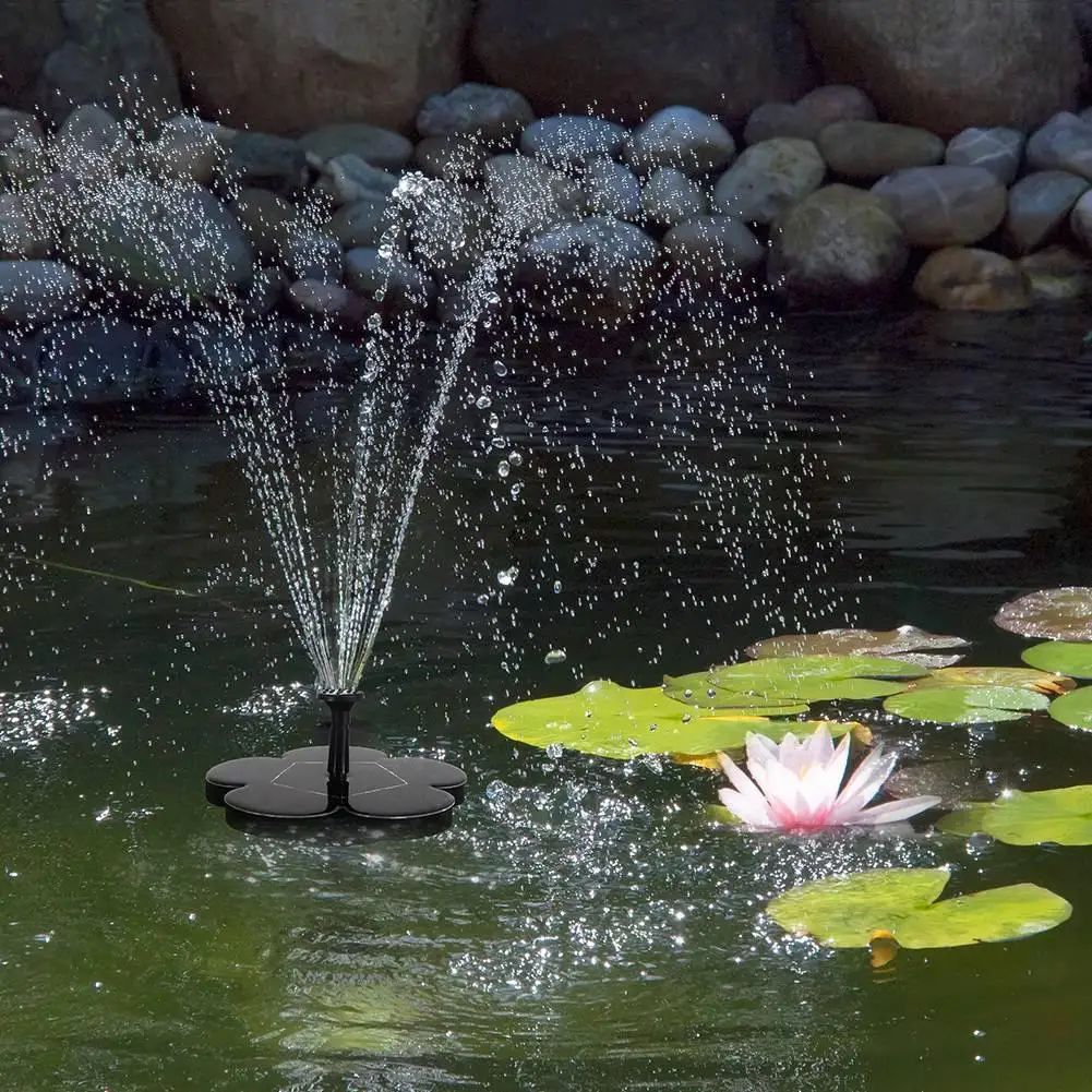 Открытый Солнечный фонтан сад Birdbath бассейн воды фонтан плавающий фонтан украшения сада