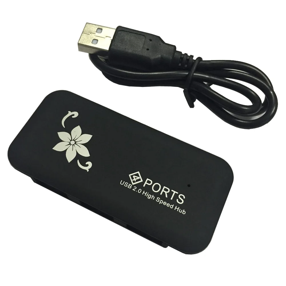 USB 2 4 порта хаб новый ультратонкий Expander deconcentrator | Компьютеры и офис